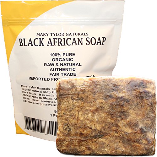 AFRICARE BLACK CLAY SOAP   4 OZ