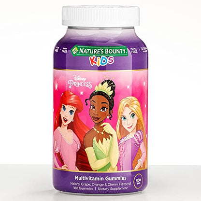 KIDS PRINCESS MULTI GUMMY 60CT NAT BNTY