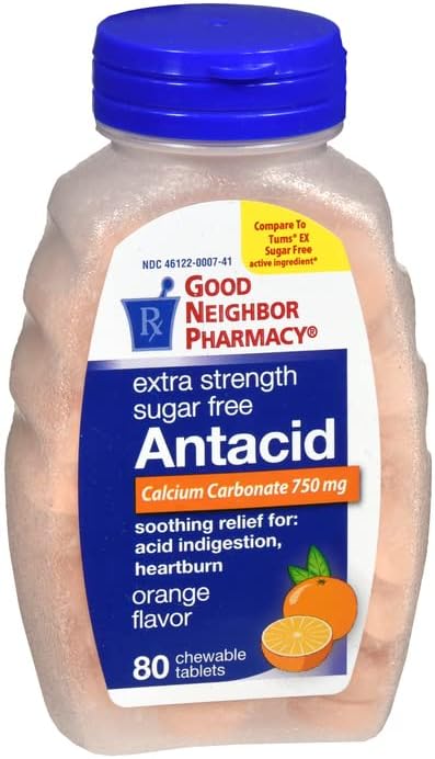GNP ANTACID MAX STRGTH CHERRY LIQ 12OZ