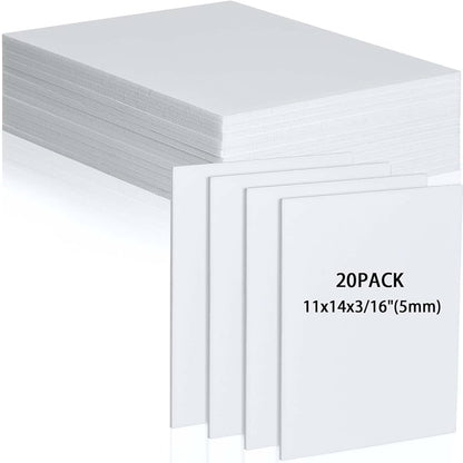 ELMER'S Colored Foam Board, 10 count - Red, 20" x 30"
