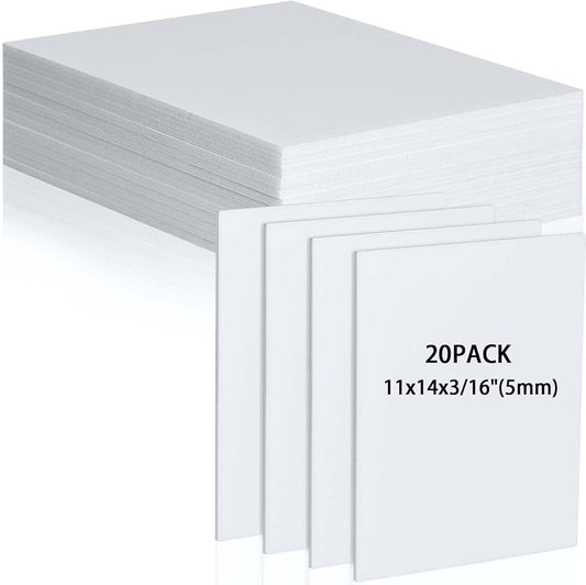 ELMER'S Colored Foam Board, 10 count - Red, 20" x 30"