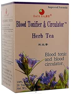 HEALTH KING MEDICINAL TEAS TEA,BLOOD TONER&CIRCULATR