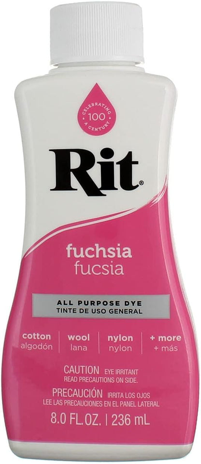 RIT DYE LIQUID FUCHSIA 8OZ