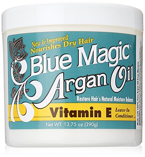 Blue Magic Argan Oil&Vitamin-E Leave-In Conditioner 13.75oz