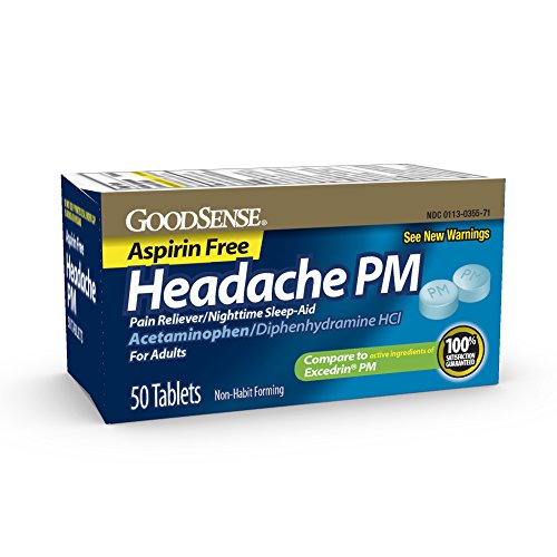 GNP HEADACHE PM TAB 50CT