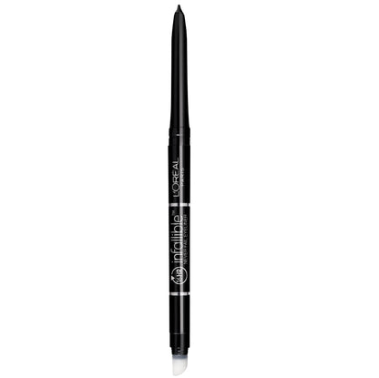 L'ORÉAL PARIS Infallible Never Fail Pencil Eyeliner with Built in Sharpener, 521 Slate, 0.008 oz.