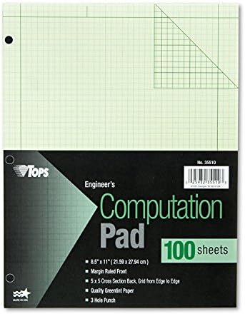 *ENGINEERING COMP PAD GRN TINT