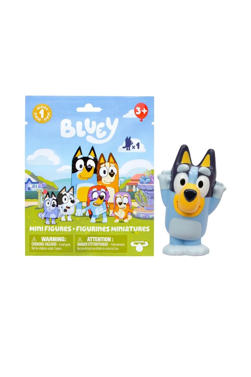 License 2 Play Bluey Mini 1 Inch Figure Mystery Pack Assortment