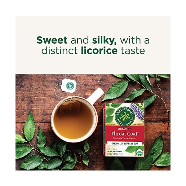 TRADITIONAL MEDICINALS TEA,OG2,THROAT COAT
