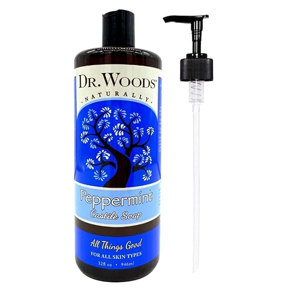 DR. WOODS CASTILE LIQ SP,ALMOND