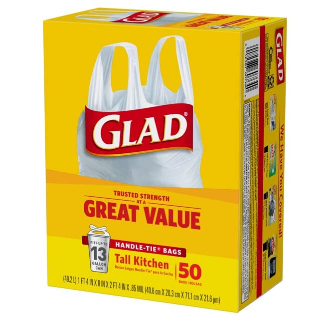 BAG GLAD TKTCH BG 13GAL 12X15