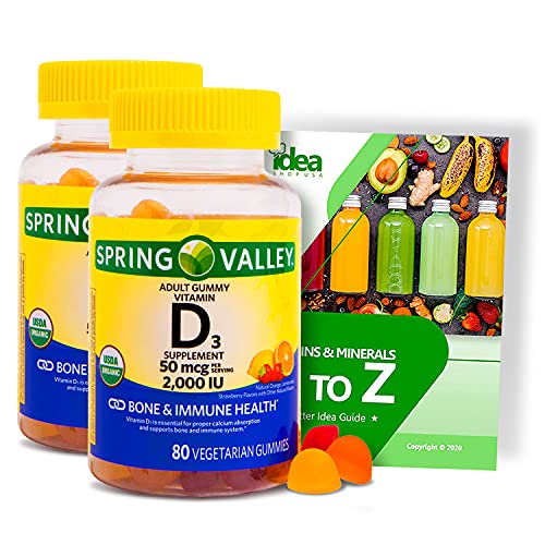 VIT D3 2000IU GUMMY 90CT SUNDOWN