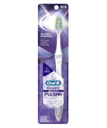 Oral-B Toothbrush Pulsar Soft 3D White (Battery Powered)