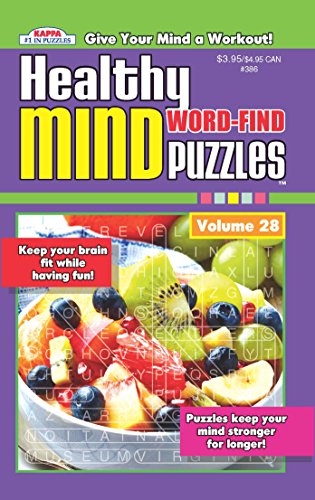 Kappa Healthy Mind Word-Find Puzzles