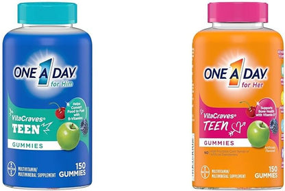 ONE-A-DAY VITAC TEEN FOR HER GUMMY 60CT