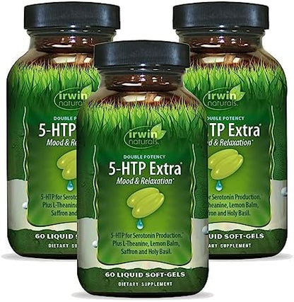 IRWIN NATURALS 5-HTP XTRA,DOUBLE POTENCY