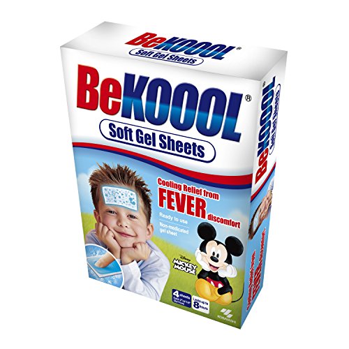 BE KOOOL ADULT MIGRAINE GEL SHEET 4CT