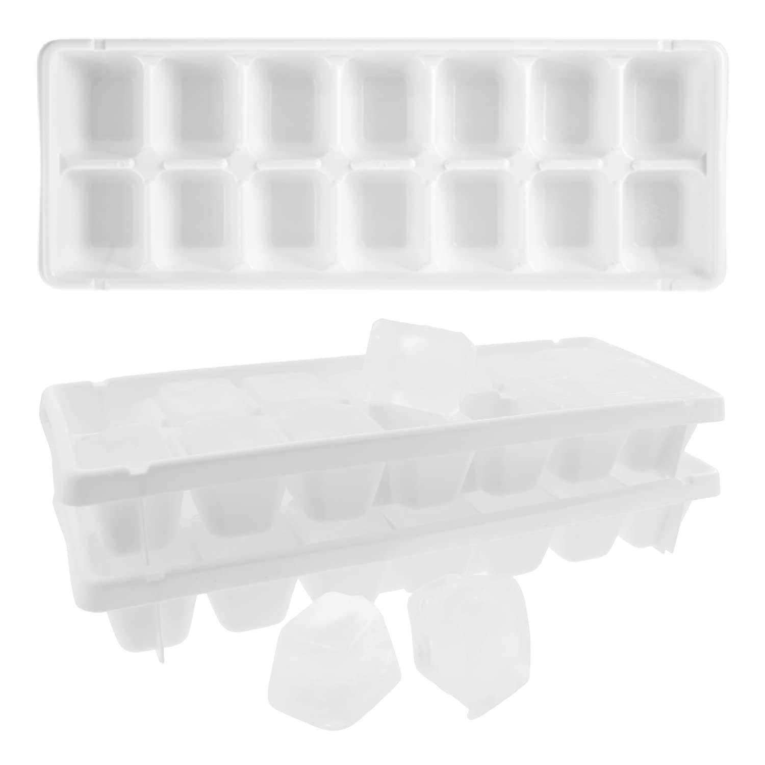 Arrow Single Easy Out Plastic Ice Cube Tray - Assorted