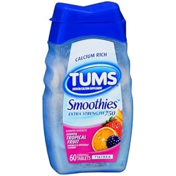 TUMS SMOOTHIES CW 60 FRUIT