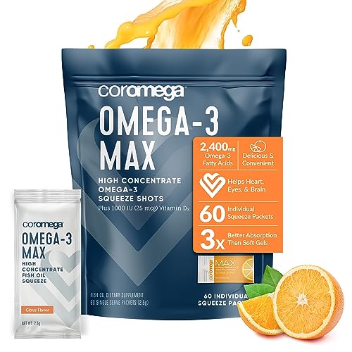 THE COROMEGA COMPANY MAX OMEGA 3,CITRUS BURST