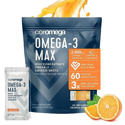 THE COROMEGA COMPANY MAX OMEGA 3,CITRUS BURST