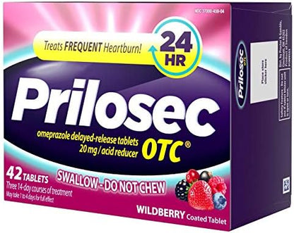 PRILOSEC OTC TB 20MG 14 WILDBERRY