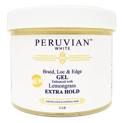 PERUVIAN WHT ACV BRAID&EDGE 16Z