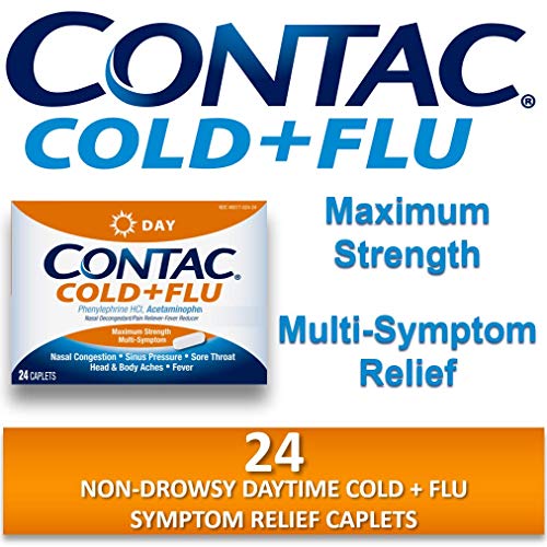 CONTAC COLD FLU DAY NON-DROWSY CPL 24CT