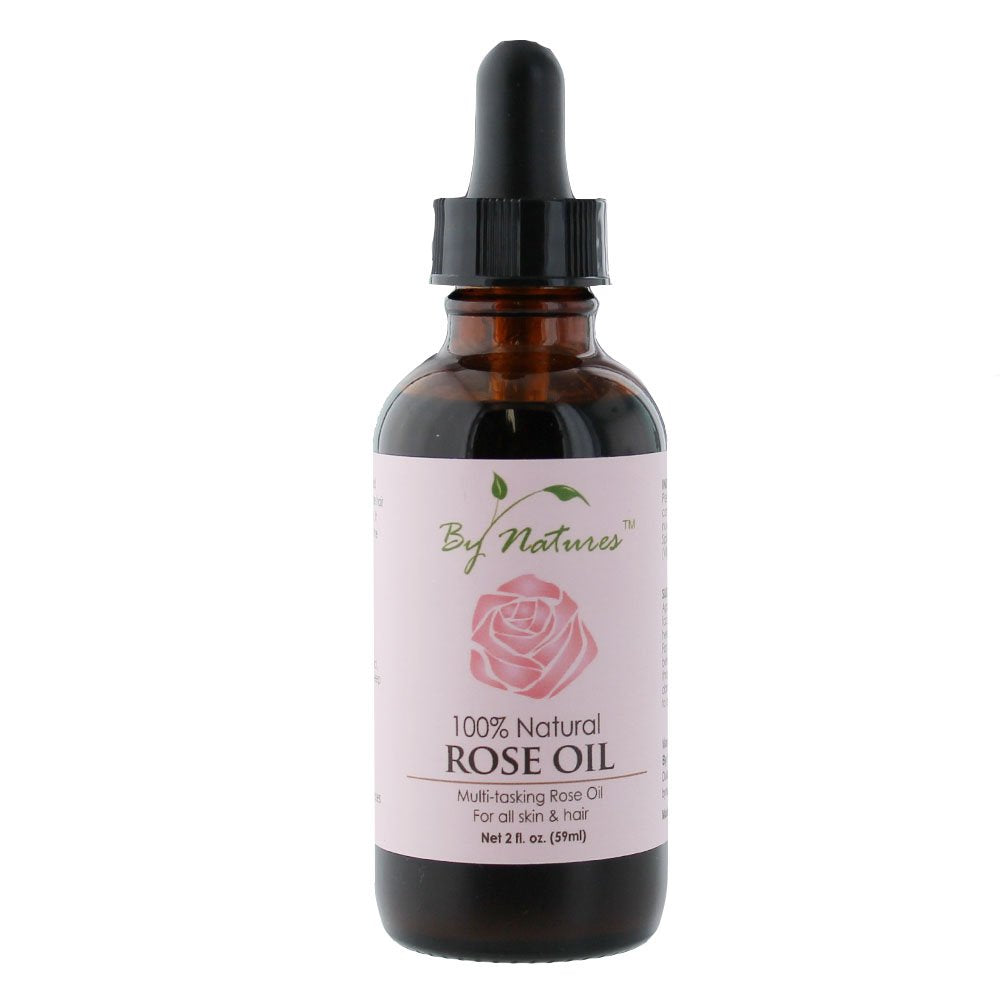 BY NATURES ROSE OIL 2 OZ
