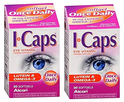ICAPS LUTEIN/OMEGA3 GC 30 SFG