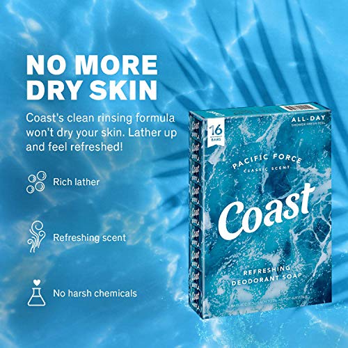COAST BATH BAR 8X4OZ