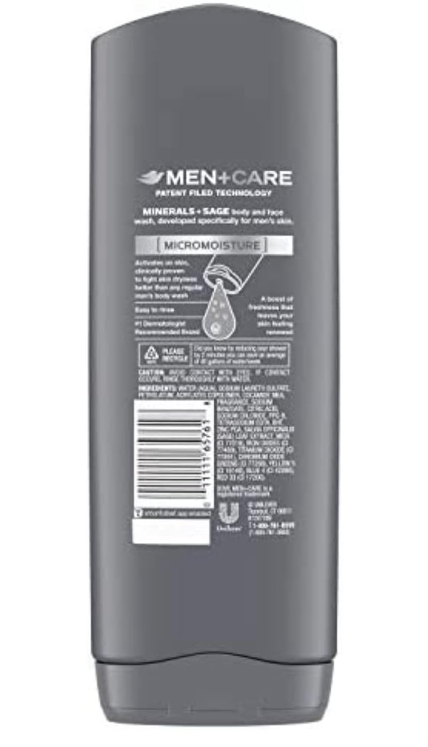 DOVE MENS BW CHARCOAL&CLAY 18z