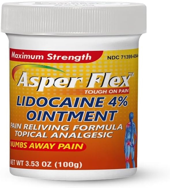 ASPERFLEX LIDOCAINE-MENTHOL 4%-1% PAT 5