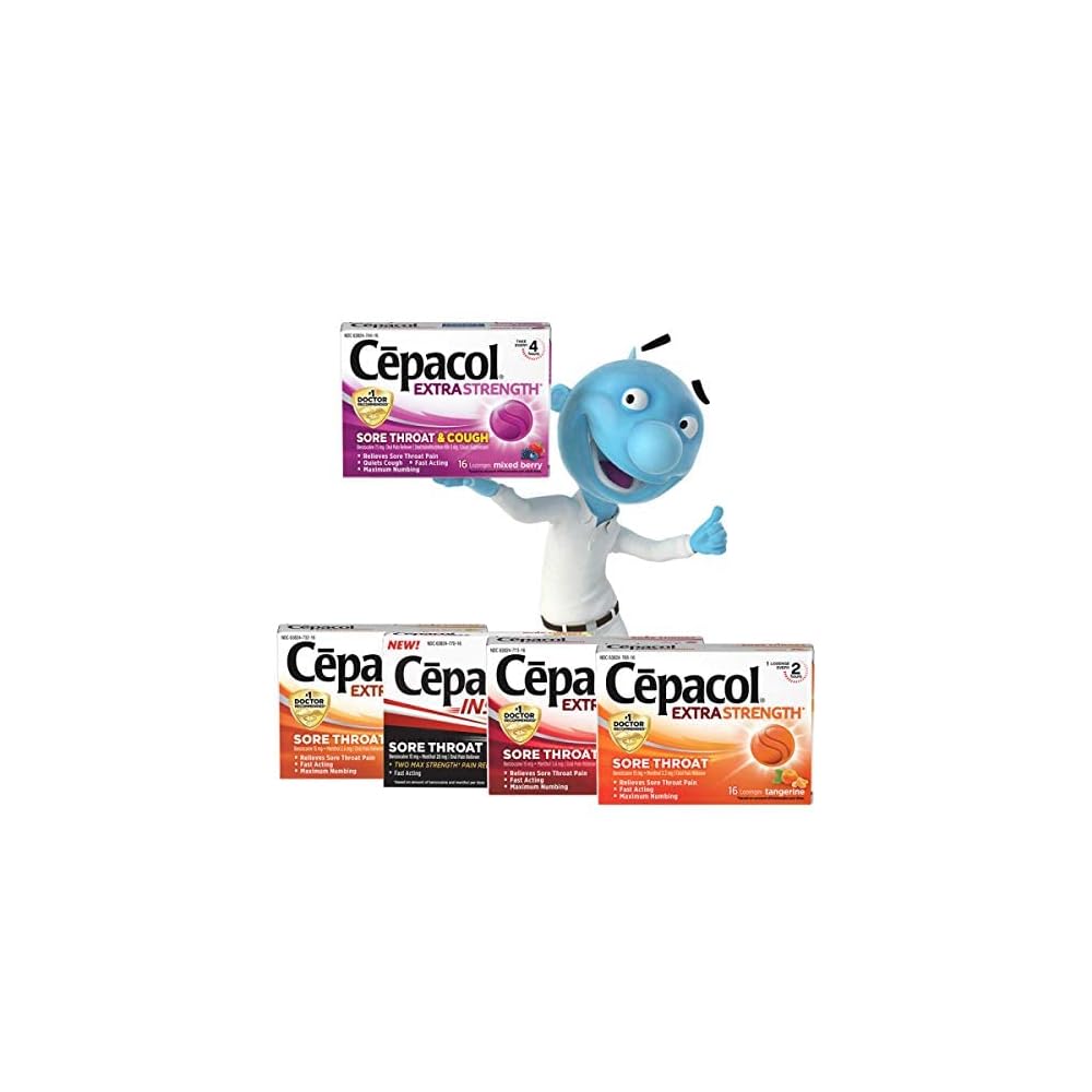 CEPACOL ES LOZ SORE THRT HONEY LEM 16CT