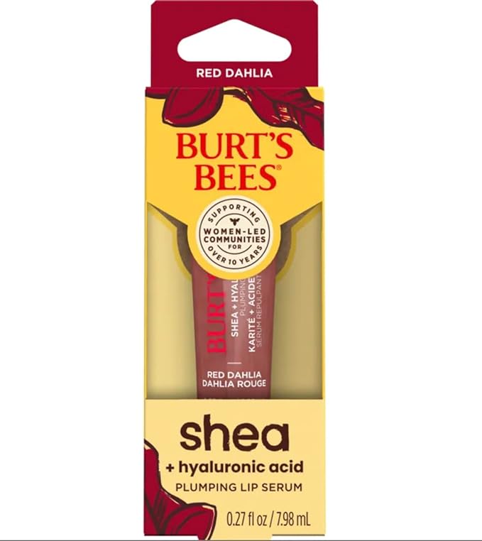 Burt's Bees Shea + Hyaluronic Acid Plumping Lip Serum - Clear