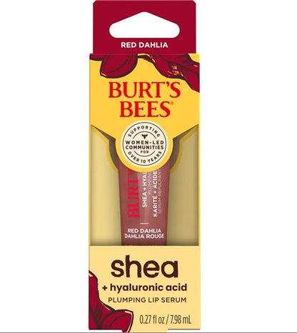 Burt's Bees Shea + Hyaluronic Acid Plumping Lip Serum - Clear
