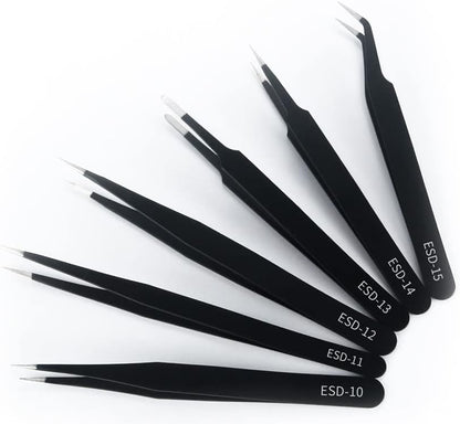 e.l.f. Tweezers Set, 3 count