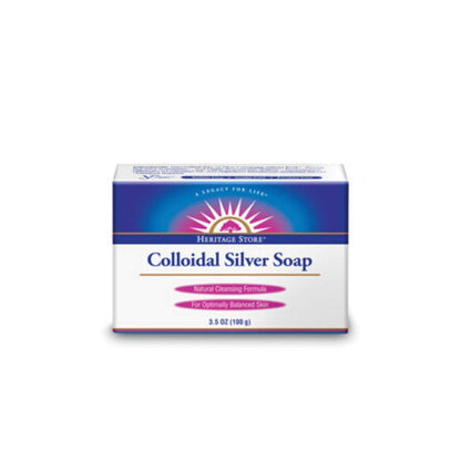 HERITAGE STORE BAR SOAP,COLLOIDAL SILVER