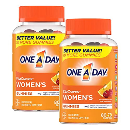 ONE-A-DAY WOMENS VITACRAVES GMY 80CT