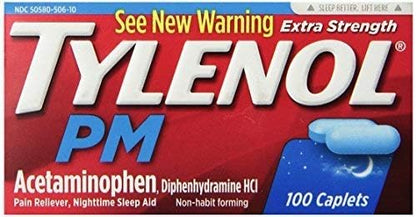 TYLENOL ES PM CAPLET 150