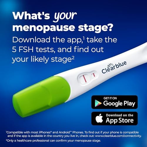 CLEARBLUE MENOPAUSE STAGE INDCTR STK 5CT
