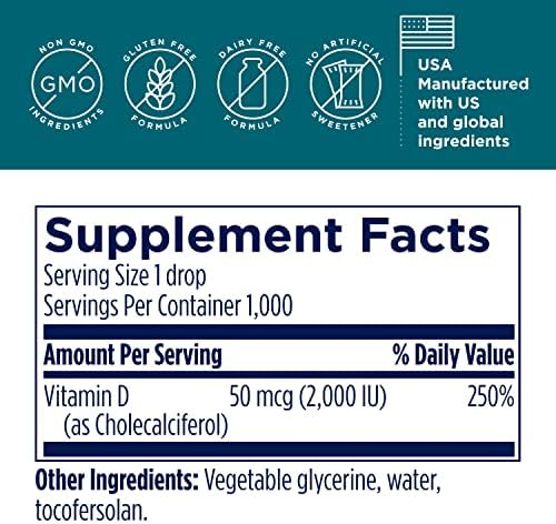 DDROP VIT D 2000IU DROP 0.17OZ