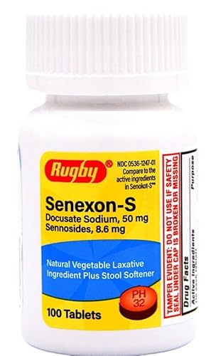 SENEXON-S 50-8.6 MG TAB 100