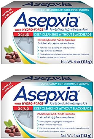 ASEPXIA SOAP SCRUB (BLUE)   4OZ