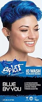 SPLAT 10 WASH BLUE BY YOU 6OZ