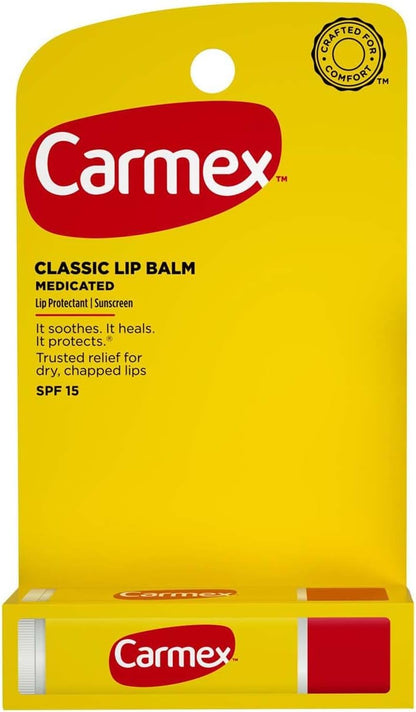 CARMEX DL ASST 3PK SPF15 STK 12PC C/S