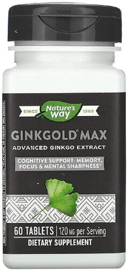 NATURE'S WAY GINKGOLD MAX 120 MG