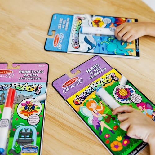 Melissa & Doug COLORBLAST! On the Go Activity Books - Assorted, 6 count