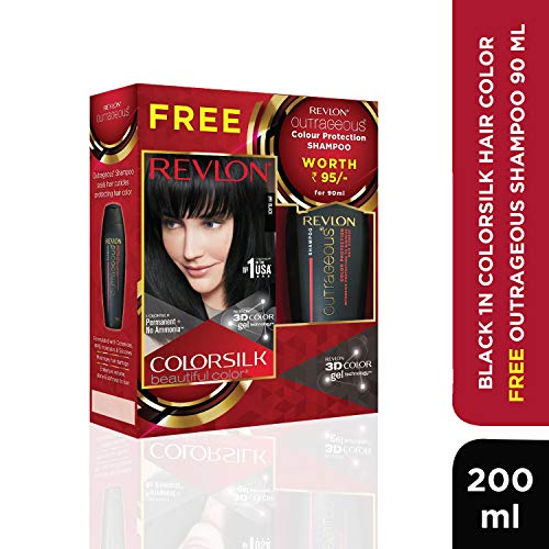 REVLON COLORSILK KT 1 NATR BL/BLK