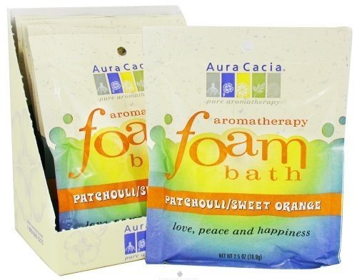 AURA CACIA FOAM BATH,PATCHOULI&ORNG